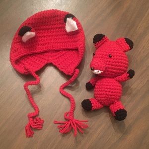 Fox Knit Newborn Photography Set 🦊